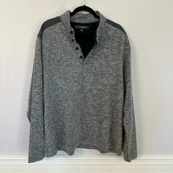 Greg Norman Men's Golf Performance Long Sleeve 1/4 Button Up Sweater Sz XL GUC - Picture 2 of 9